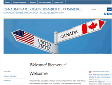 Tablet Screenshot of dfwcanadianchamber.wordpress.com