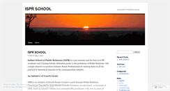 Desktop Screenshot of isprcollege.wordpress.com