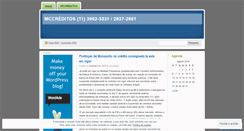 Desktop Screenshot of mccreditos.wordpress.com