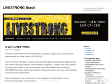 Tablet Screenshot of livestrongbr.wordpress.com