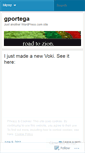 Mobile Screenshot of gportega.wordpress.com