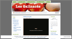 Desktop Screenshot of lesgalinaces.wordpress.com