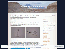 Tablet Screenshot of elvenspacehelmet.wordpress.com