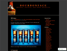 Tablet Screenshot of bourbonface.wordpress.com