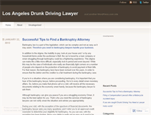Tablet Screenshot of drunkdrivingawyer.wordpress.com