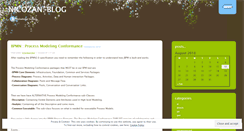 Desktop Screenshot of nicozan.wordpress.com