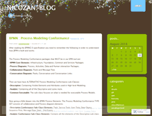 Tablet Screenshot of nicozan.wordpress.com