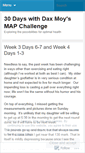 Mobile Screenshot of evelyns30dayfatlossmapchallenge.wordpress.com