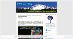 Desktop Screenshot of obrlnews.wordpress.com