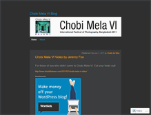 Tablet Screenshot of chobimela.wordpress.com