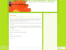 Tablet Screenshot of morningtimeministries.wordpress.com