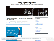 Tablet Screenshot of lenguajefotografico.wordpress.com