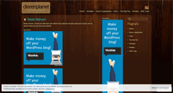 Desktop Screenshot of dierenplanet.wordpress.com