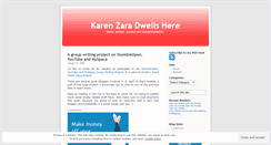 Desktop Screenshot of karenzara.wordpress.com