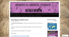 Desktop Screenshot of antoniamaymon.wordpress.com