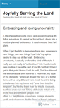 Mobile Screenshot of joyfulservant.wordpress.com