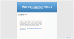 Desktop Screenshot of desifundotcodotuk.wordpress.com