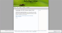 Desktop Screenshot of naturligabilder.wordpress.com
