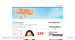 Desktop Screenshot of fatgirlslikeniceclothestoo.wordpress.com