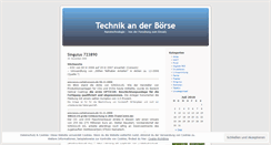 Desktop Screenshot of klemenswolke7.wordpress.com