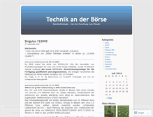 Tablet Screenshot of klemenswolke7.wordpress.com