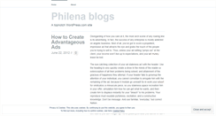 Desktop Screenshot of philenablog.wordpress.com