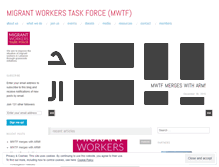 Tablet Screenshot of mwtaskforce.wordpress.com