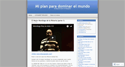 Desktop Screenshot of elmanguera.wordpress.com