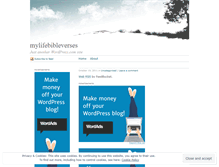 Tablet Screenshot of mylifebibleverses.wordpress.com
