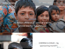 Tablet Screenshot of indiaschildren.wordpress.com