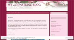 Desktop Screenshot of mycounselingblog.wordpress.com