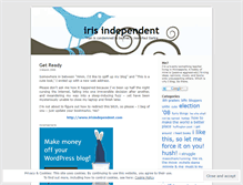 Tablet Screenshot of irisindc.wordpress.com