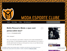 Tablet Screenshot of modaesporteclube.wordpress.com