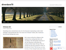 Tablet Screenshot of diverdave75.wordpress.com