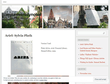 Tablet Screenshot of myuniversitynotes.wordpress.com