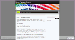Desktop Screenshot of freefantageecoins.wordpress.com