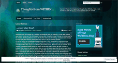 Desktop Screenshot of condom18.wordpress.com