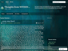 Tablet Screenshot of condom18.wordpress.com