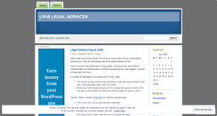 Desktop Screenshot of livialegal.wordpress.com