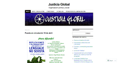 Desktop Screenshot of enjusticiaglobal.wordpress.com