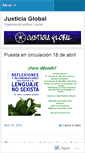 Mobile Screenshot of enjusticiaglobal.wordpress.com