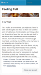 Mobile Screenshot of feelingfull.wordpress.com
