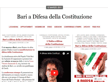 Tablet Screenshot of bariadifesadellacostituzione2011.wordpress.com