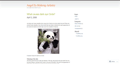Desktop Screenshot of angelza2008.wordpress.com