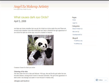 Tablet Screenshot of angelza2008.wordpress.com