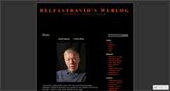 Desktop Screenshot of belfastdavid.wordpress.com