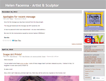 Tablet Screenshot of facenna.wordpress.com