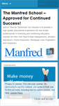 Mobile Screenshot of manfredschool.wordpress.com