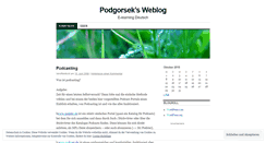 Desktop Screenshot of podgorsek.wordpress.com