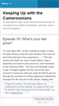 Mobile Screenshot of maryincameroon.wordpress.com